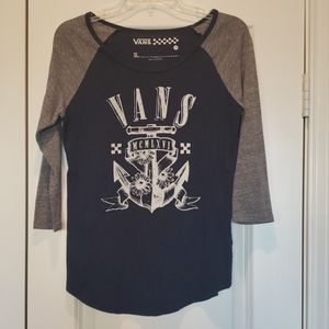 Vans Baseball cut shirt